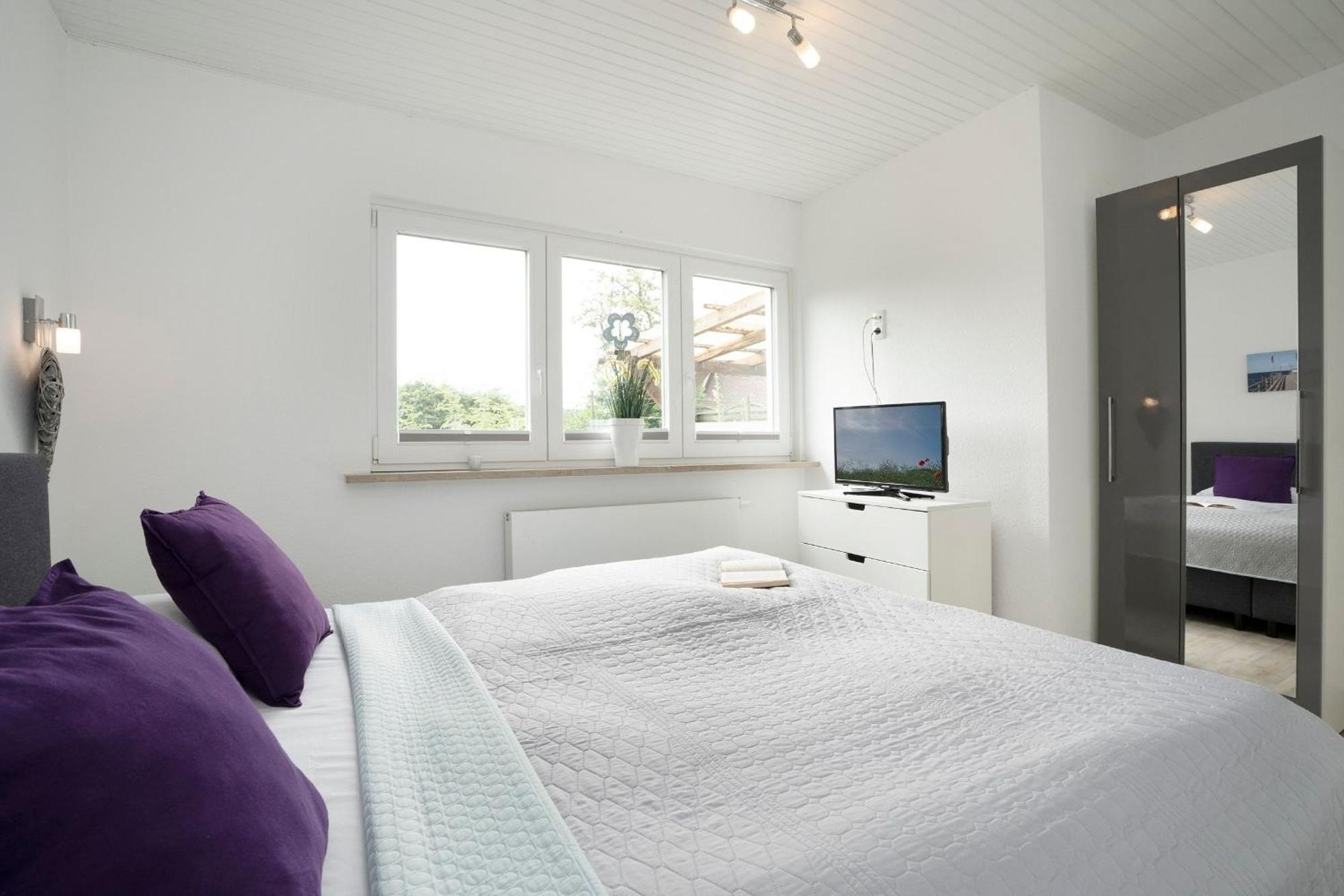Apartamento Haus Waldfrieden Ferienhaeuschen Waldfrieden Haffkrug Exterior foto