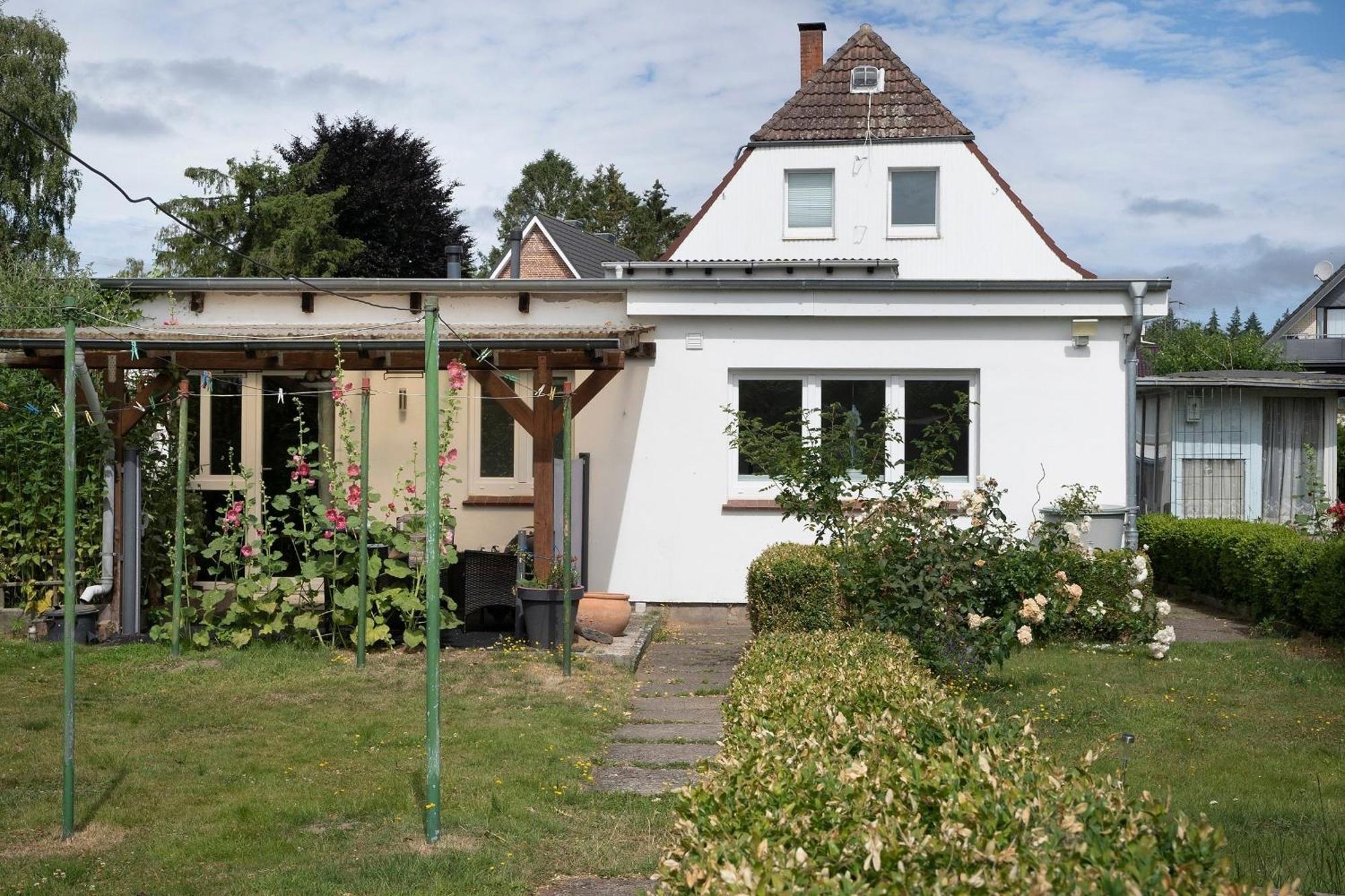 Apartamento Haus Waldfrieden Ferienhaeuschen Waldfrieden Haffkrug Exterior foto